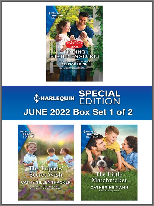 Title details for Harlequin Special Edition: June 2022 Box Set 1 of 2 by Allison Leigh - Available